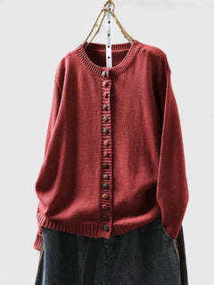 Esme | Button Front Cardigan with Relaxed Fit