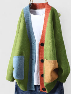 Halle | Oversized Cardigan with Front Pockets