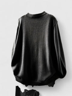 Willa | Open Front Cardigan with Round Neck