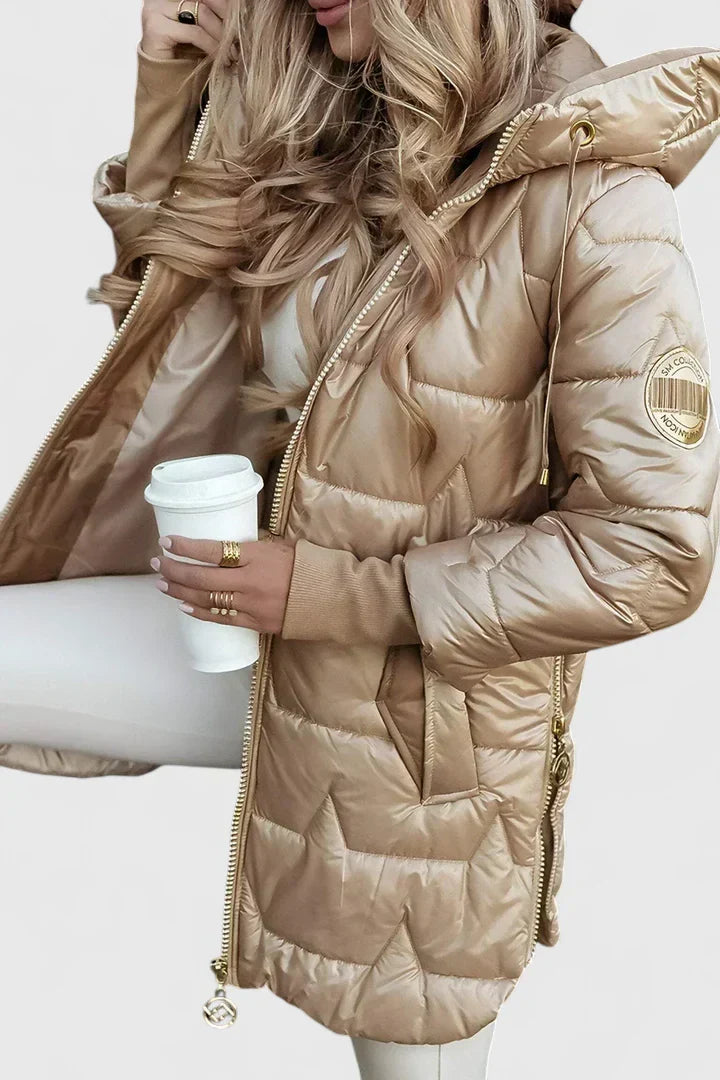 Women’s Comfortable Coat with Hood