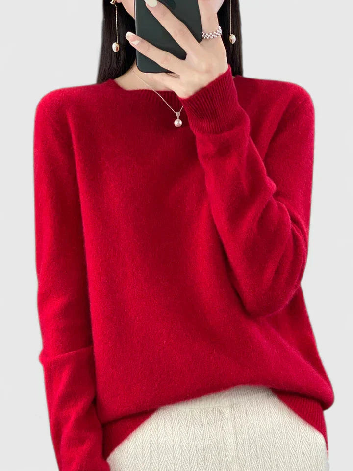 Women’s Comfortable Sweater with Relaxed Fit