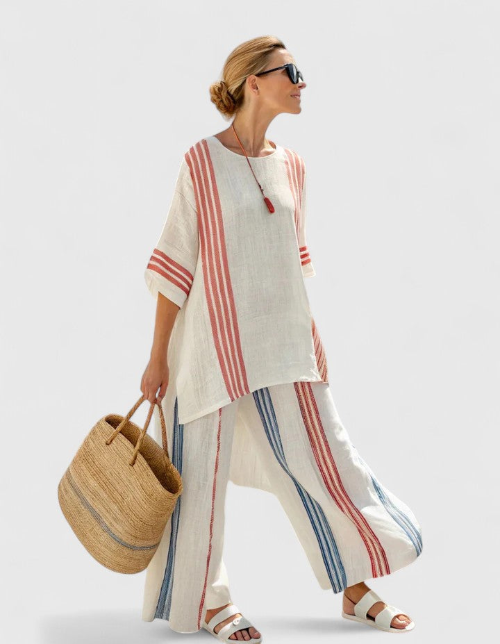 Women’s Comfortable Two-Piece Set with Wrinkle Resistance