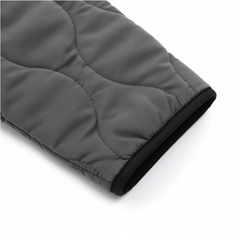 Women's Cotton Padded Jacket with Stand Collar Zipper