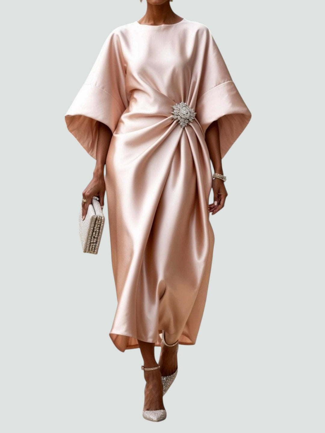 Women's Dress - Waist Twist