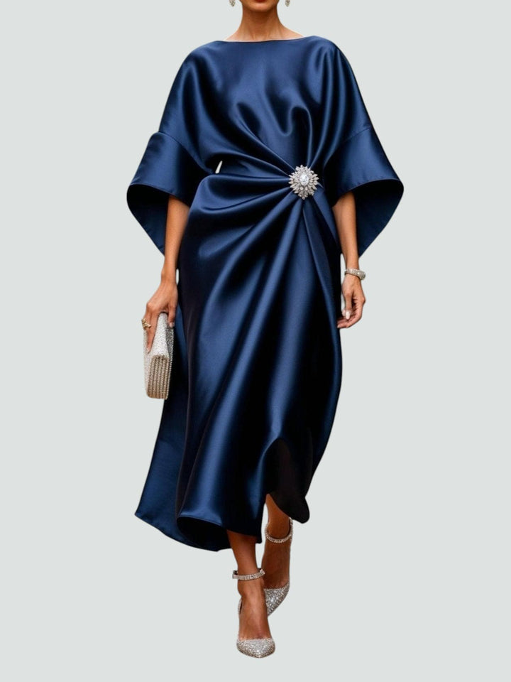 Women's Dress - Waist Twist