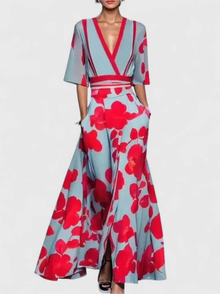 Women’s Elegant Maxi Dress - Flattering Silhouette
