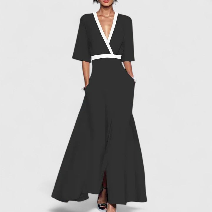 Women’s Elegant Maxi Dress - Flattering Silhouette