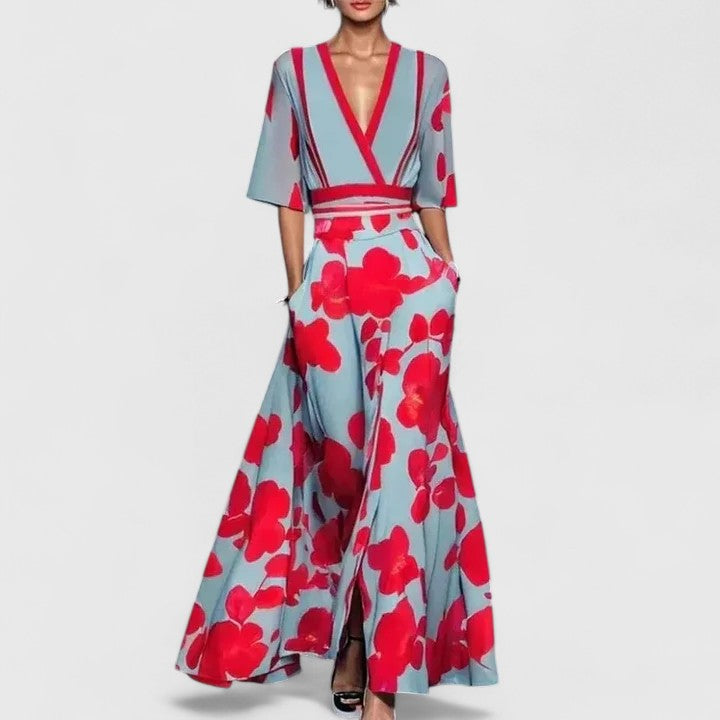 Women’s Elegant Maxi Dress - Flattering Silhouette