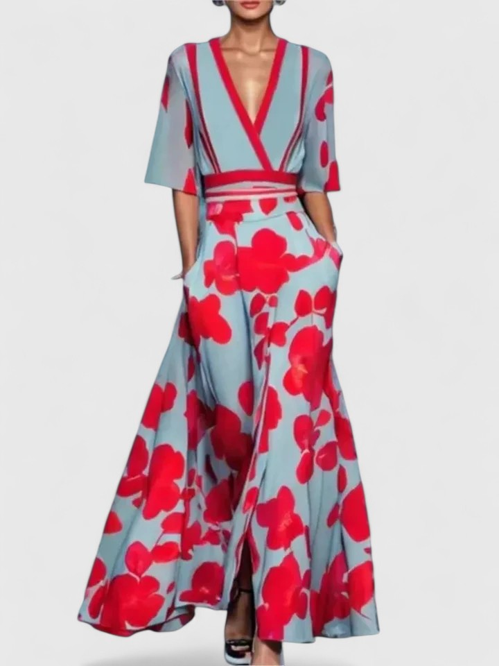 Women’s Elegant Maxi Dress - Flattering Silhouette