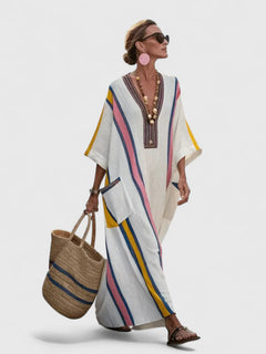 Women’s Elegant Maxi Dress - Relaxed Fit