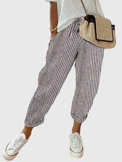 Women’s Elegant Pants with Elastic Waistband
