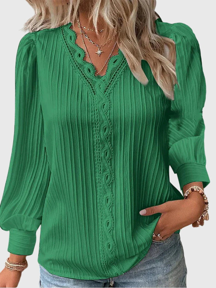 Women’s Elegant Pullover Blouse - Classic Fit