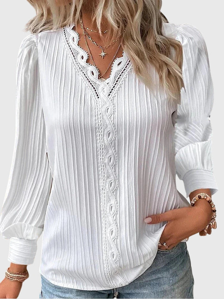 Women’s Elegant Pullover Blouse - Classic Fit