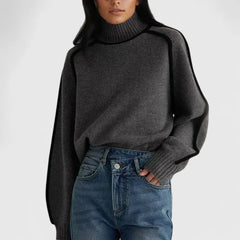 Saskia | Crew Neck Sweater with Relaxed Fit