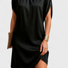 Women’s Figure Flattering  V-Neck Dress