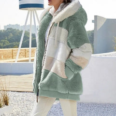 Women’s Fitted Hooded Jacket - Zip Closure