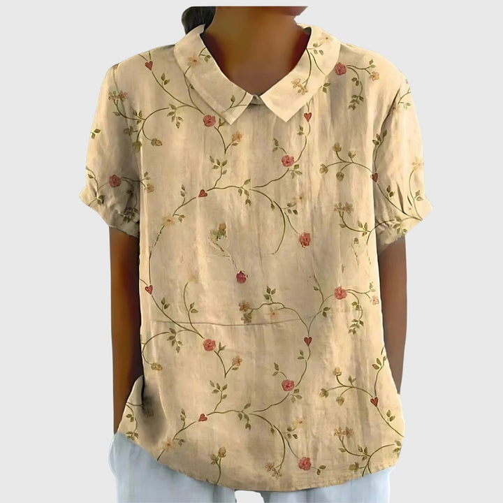 Women’s Floral Blouse - Lightweight Comfort