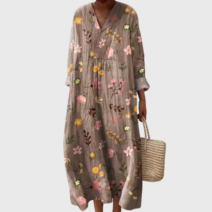 Women’s Geometric Dress with Dreamtime Pattern