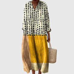 Women’s Geometric Dress with Dreamtime Pattern