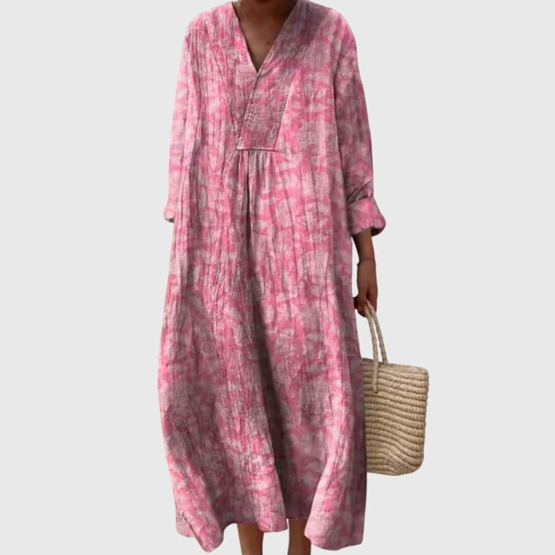Women’s Geometric Dress with Dreamtime Pattern