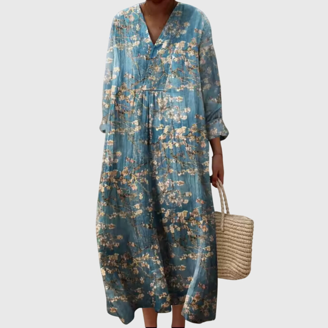 Women’s Geometric Dress with Dreamtime Pattern