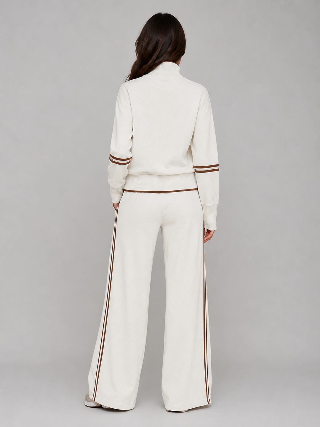 Women’s Half Zip Tracksuit with Drawstring