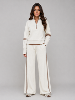 Women’s Half Zip Tracksuit with Drawstring