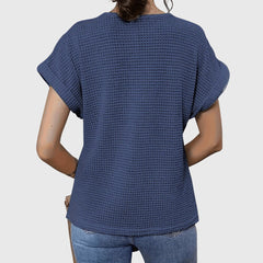 Women’s Ibiza Style Blouse with Lace Detailing