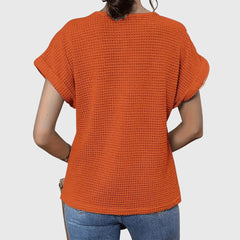 Women’s Ibiza Style Blouse with Lace Detailing