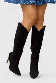 Women’s Knee High Boots - Cushioned Insole Tall Boots