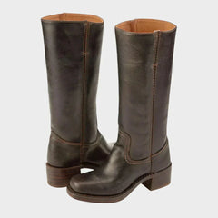 Women’s Knee-High Boots - Non-Slip Outsole