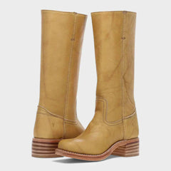 Women’s Knee-High Boots - Non-Slip Outsole