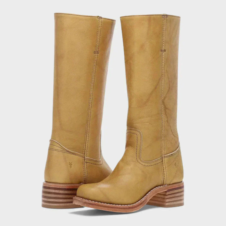 Women’s Knee-High Boots - Non-Slip Outsole