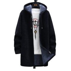 Women’s Longline Zip Hoodie with Adjustable Hood