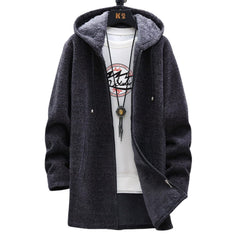 Women’s Longline Zip Hoodie with Adjustable Hood