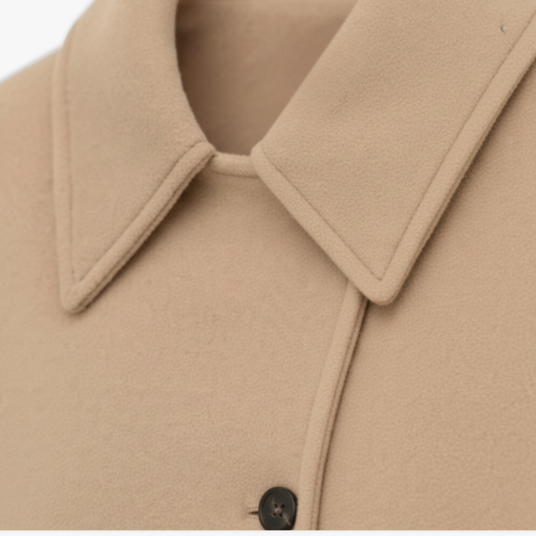 Women's Loose Lapel Jacket with Long Sleeves