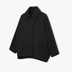 Women's Loose Lapel Jacket with Long Sleeves
