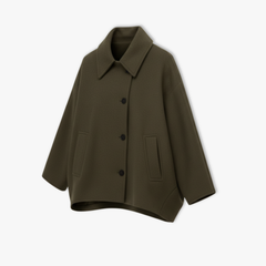 Women's Loose Lapel Jacket with Long Sleeves