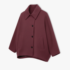 Women's Loose Lapel Jacket with Long Sleeves