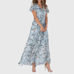 Women’s Maxi Dress with Floral Print