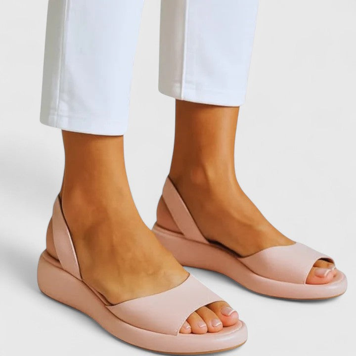 Women’s Open Toe Sandals - Cushioned Insole