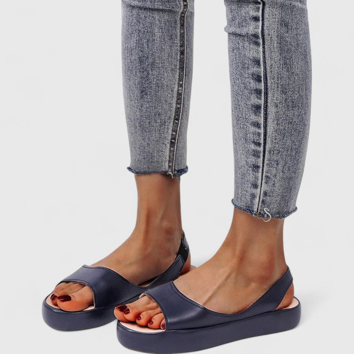 Women’s Open Toe Sandals - Cushioned Insole