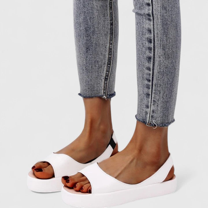Women’s Open Toe Sandals - Cushioned Insole