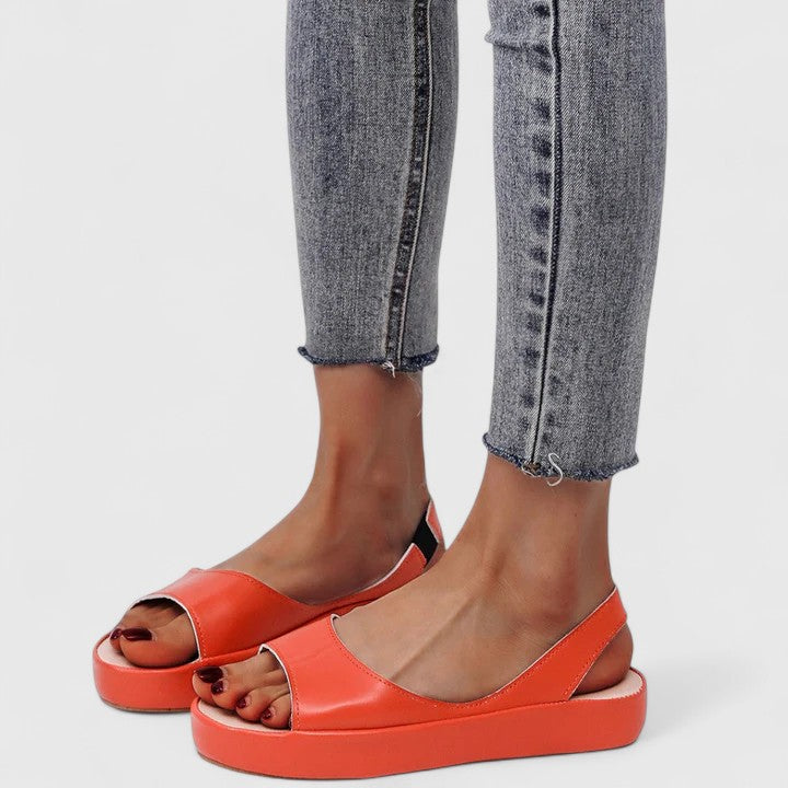Women’s Open Toe Sandals - Cushioned Insole