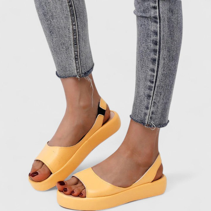 Women’s Open Toe Sandals - Cushioned Insole