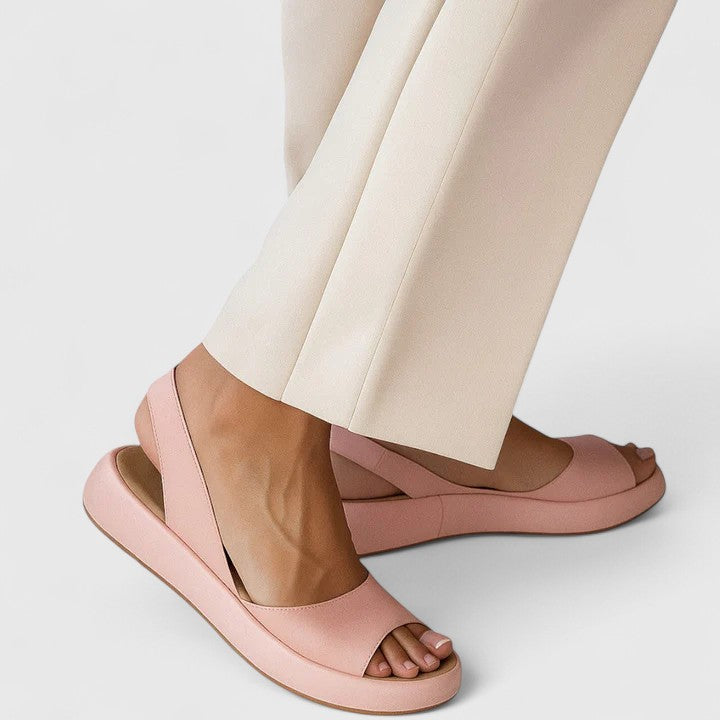 Women’s Open Toe Sandals - Cushioned Insole