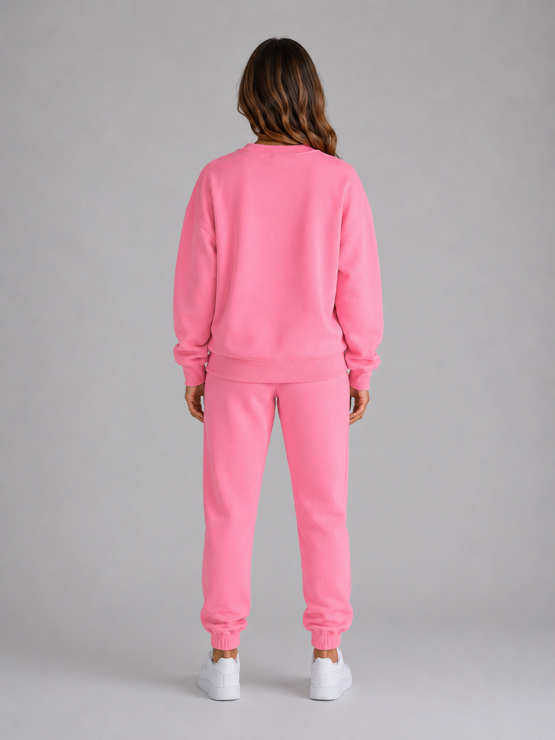 Women’s Oversized Tracksuit Set with Drawstring Waistband