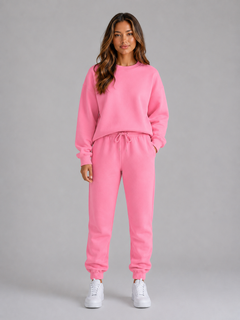Women’s Oversized Tracksuit Set with Drawstring Waistband