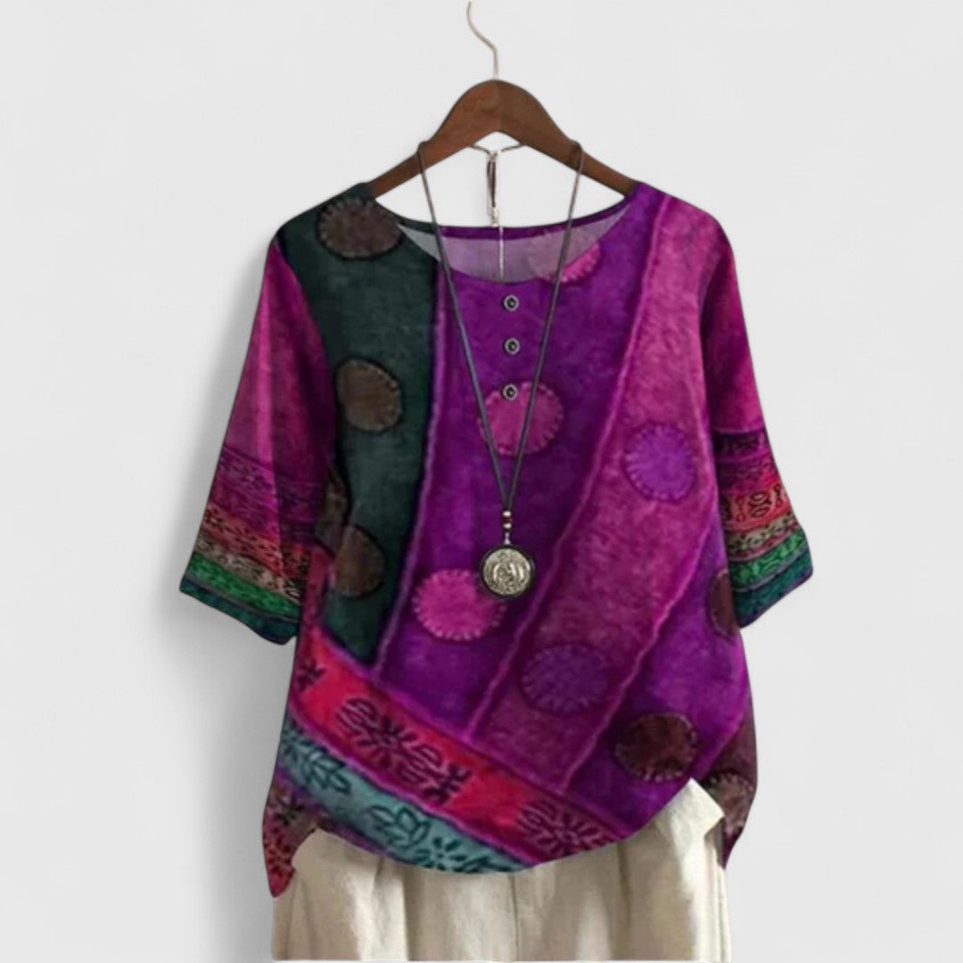 Women’s Patchwork Top