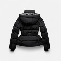 Camille | Quilted Jacket with Belted Waist